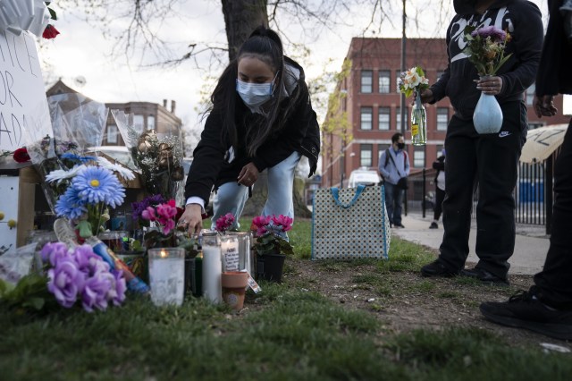 chicagotribune's tweet card. It happened in seconds: the pause in a dark Little Village alley, the officer’s shot fired, the 13-year-old crumpling to the ground. Video of Adam Toledo’s fatal shooting by police was …