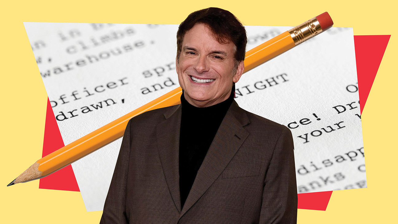 THR's tweet card. The veteran scribe is launching a new competition — Gauntlet — designed to help promising spec scripts find their way to the screen.