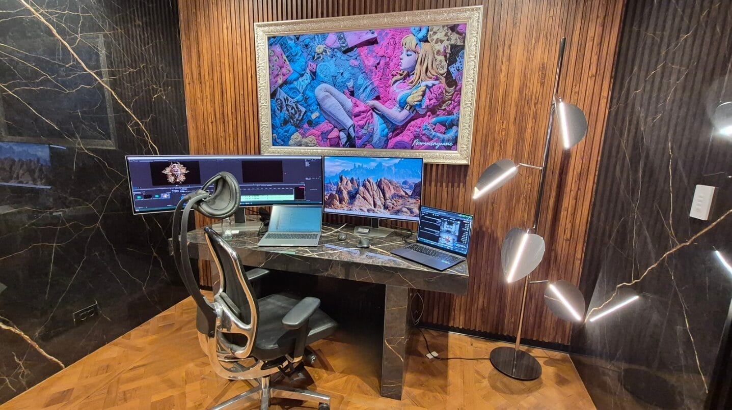 TechNPeople's tweet card. טכנולוגיה ואנשים - סמסונג חושפת בהרצליה את Samsung Concept Home: חלל תצוגה יוקרתי עם מסכי ענק, עד 146 אינץ, קולנוע ביתי וגיימינג מתקדם.