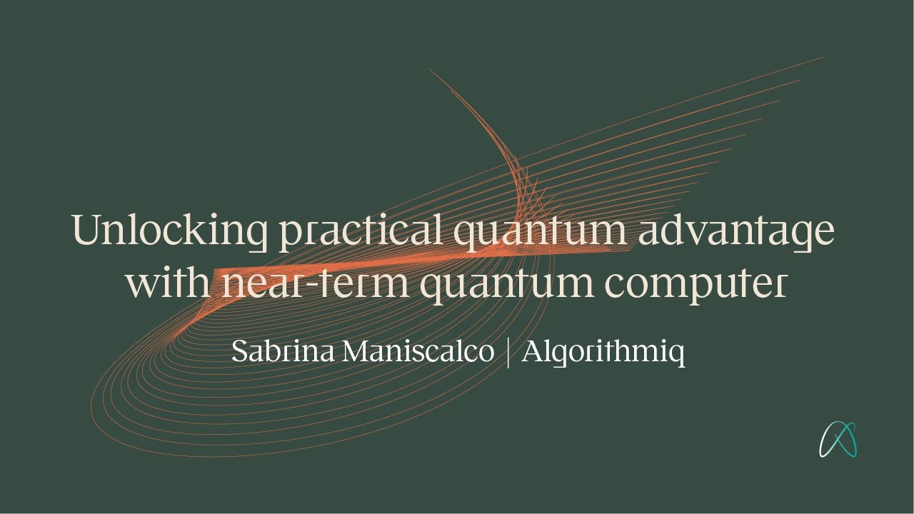 AlgorithmiqLtd's tweet card. Unlocking practical quantum advantage with near-term quantum computer...