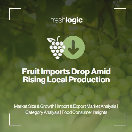 freshlogic's tweet card. Discover Australia's growing self-sufficiency in fresh fruit as imports decline by nearly 50% in four years. This article highlights key trends in avocado, citrus, and kiwifruit imports, showcasing...