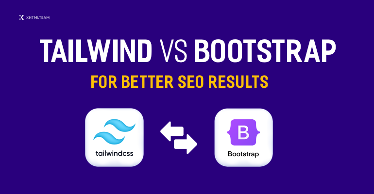xhtmlteam's tweet card. Tailwind vs Bootstrap comparison for developers. Learn key differences, responsive design, performance, and code examples to choose the best CSS framework.