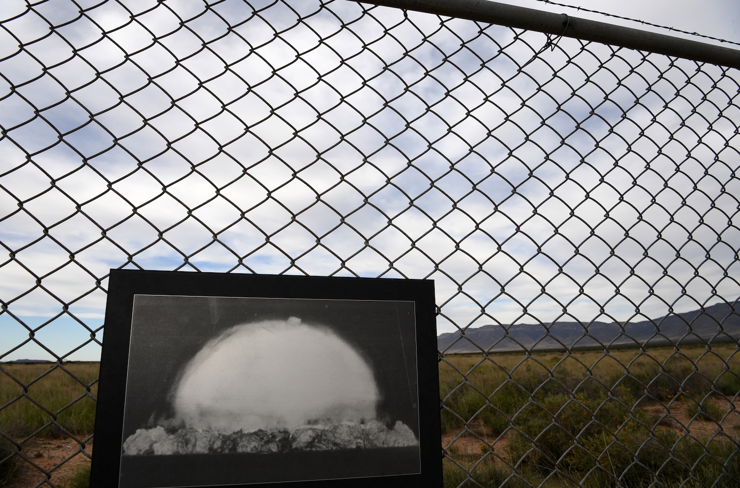 stopcancerfund's tweet card. The Trinity nuclear test was not conducted on barren, uninhabited land.