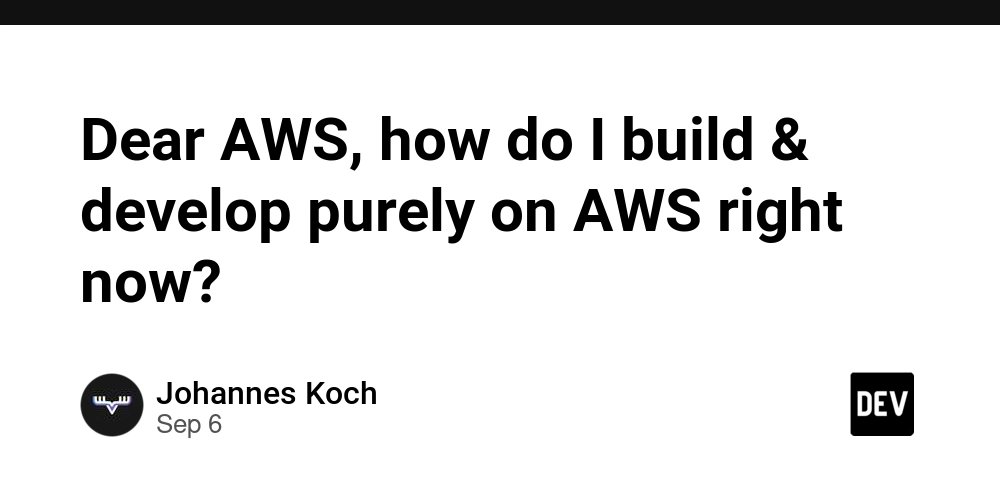 ThePracticalDev's tweet card. The announcements from AWS around deprecating certain services have raised a bunch of...