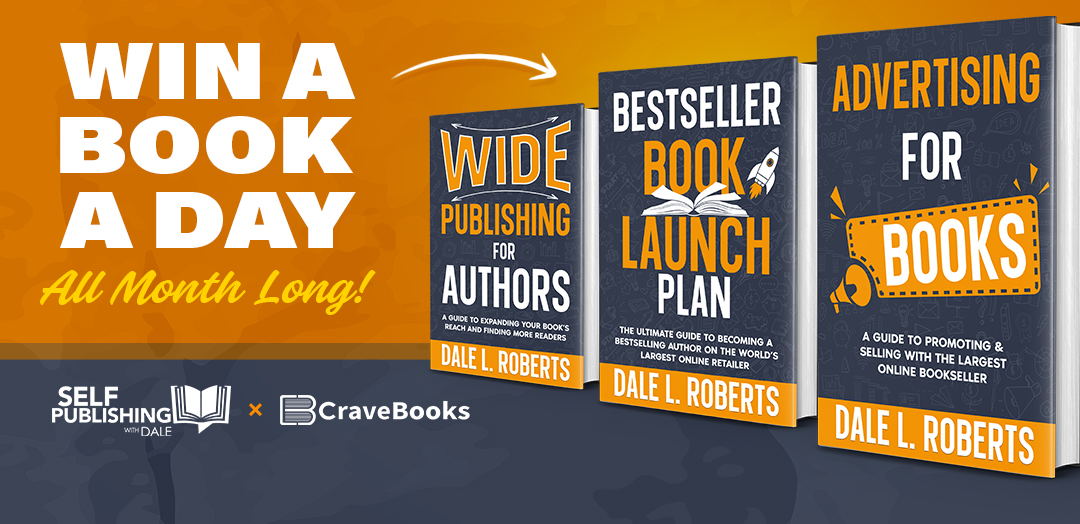 JulieKusma's tweet card. 30 Books in 30 Days by CraveBooks & Self-Publishing with Dale. Hosted by KingSumo Giveaways