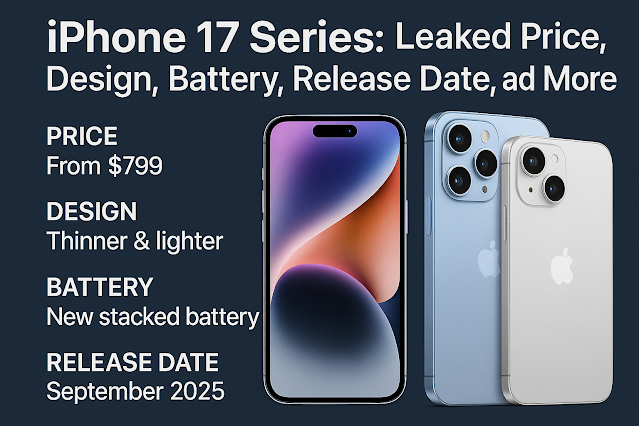 CodeAnd_Cortex's tweet card. Discover the latest iPhone 17 Series leaks: design, battery life, pricing, and release date expected in September 2025.