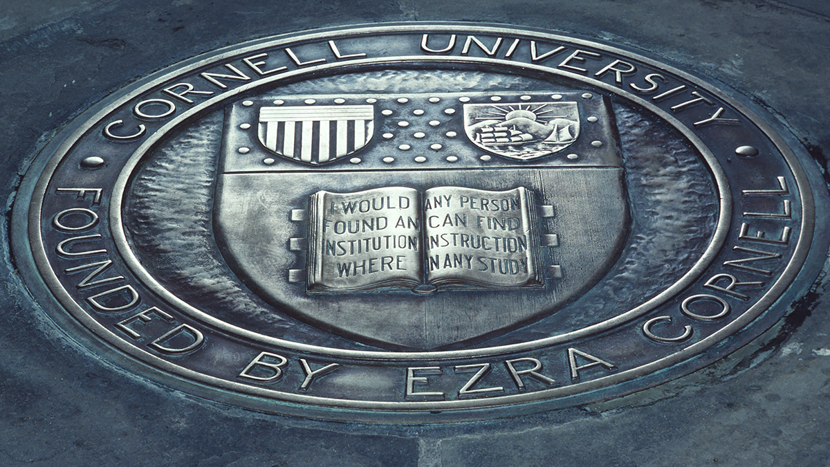 Cornell's tweet card. A message from President Martha E. Pollack