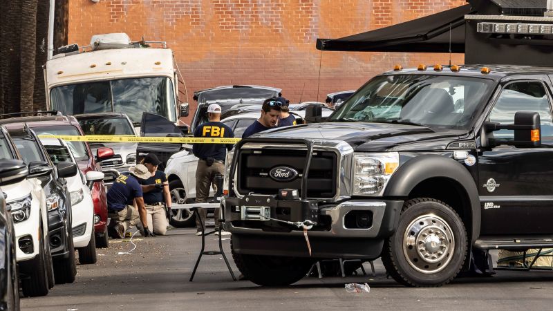 CNN's tweet card. A federal marshal and an undocumented immigrant were injured Tuesday after an agent opened fire during an immigration enforcement operation in Los Angeles, officials said.