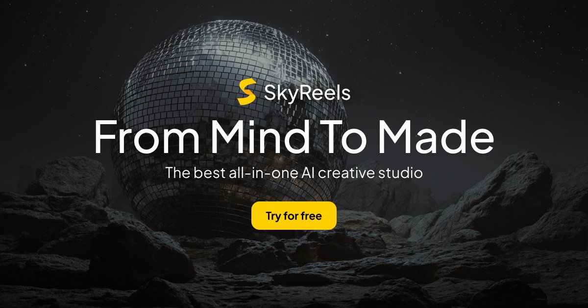 Damn_coder's tweet card. SkyReels is your all-in-one AI video creation platform — featuring AI Avatars, video generation, smart editing, and dynamic styling tools. With just one click, turn your ideas into stunning visuals....