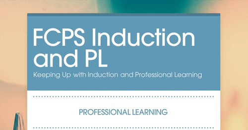 DThompsonFCPS's tweet card. FCPS Induction and PL