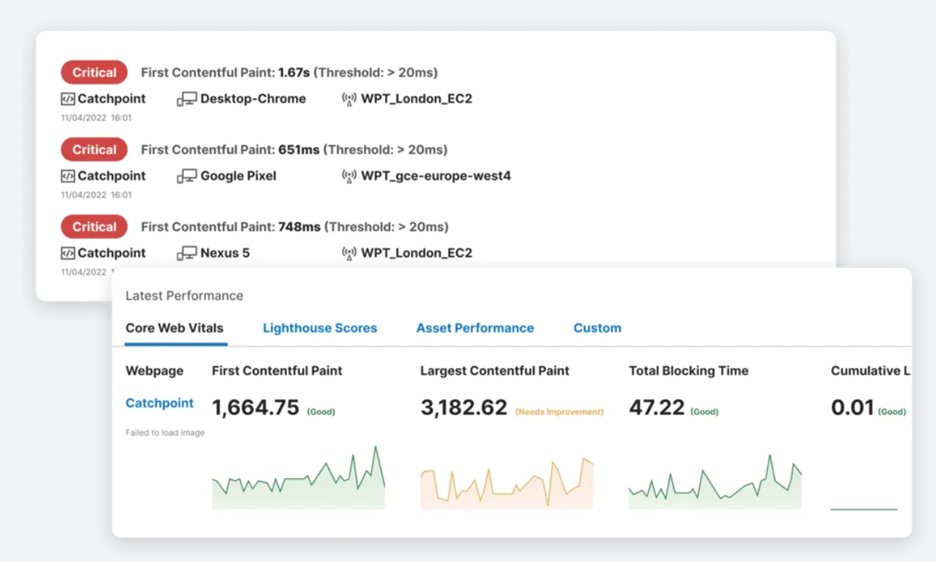 reddycatchpoint's tweet card. Access WebPageTest like never before—seamlessly integrated into Catchpoint’s industry-leading IPM platform.