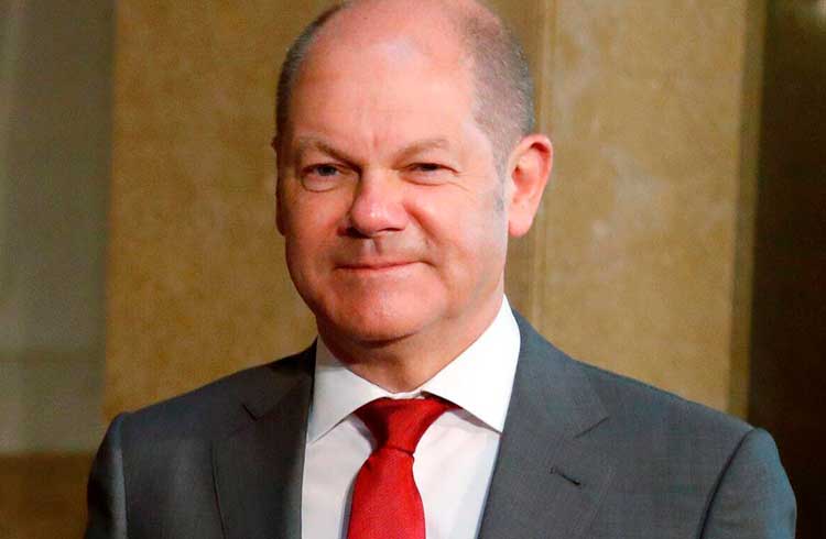 criptofacil's tweet card. O ministro das Finanças e vice-chanceler da Alemanha Olaf Scholz demonstrou seu interesse em uma possível implementação de uma moeda digital da ...