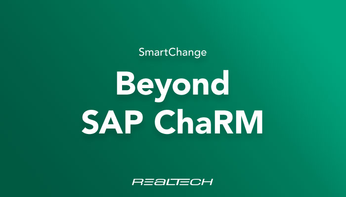 realtech_de's tweet card. SAP Solution Manager is retiring. Discover how to navigate the transition and find a superior change management solution before in 2027.