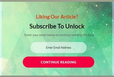 ConvertPro's tweet card. Use the Content Locker popup to hide premium content from visitors and show it only to subscribers while building your email list.