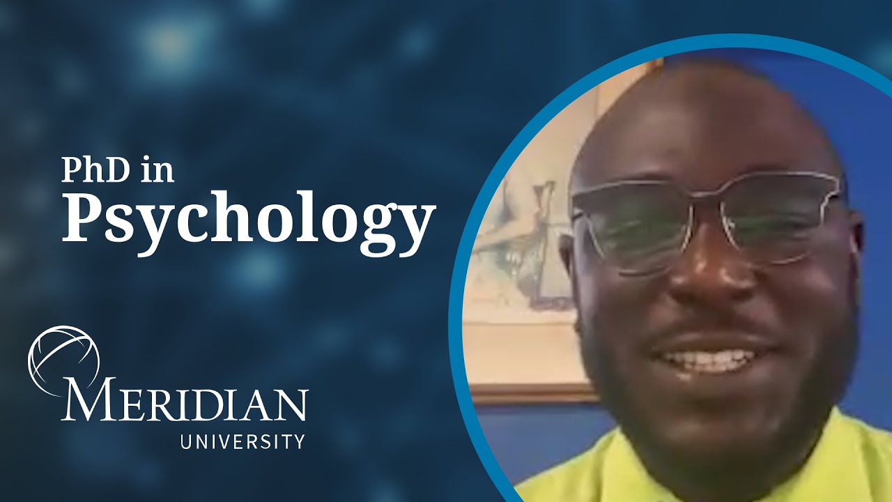 Meridian_U's tweet card. PhD in Psychology Student: Rafiq M. | Meridian University