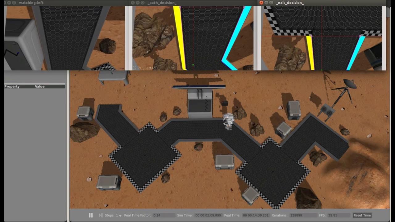 ZarjRobotics's tweet card. ZARJ Fully Autonomous Path Walking