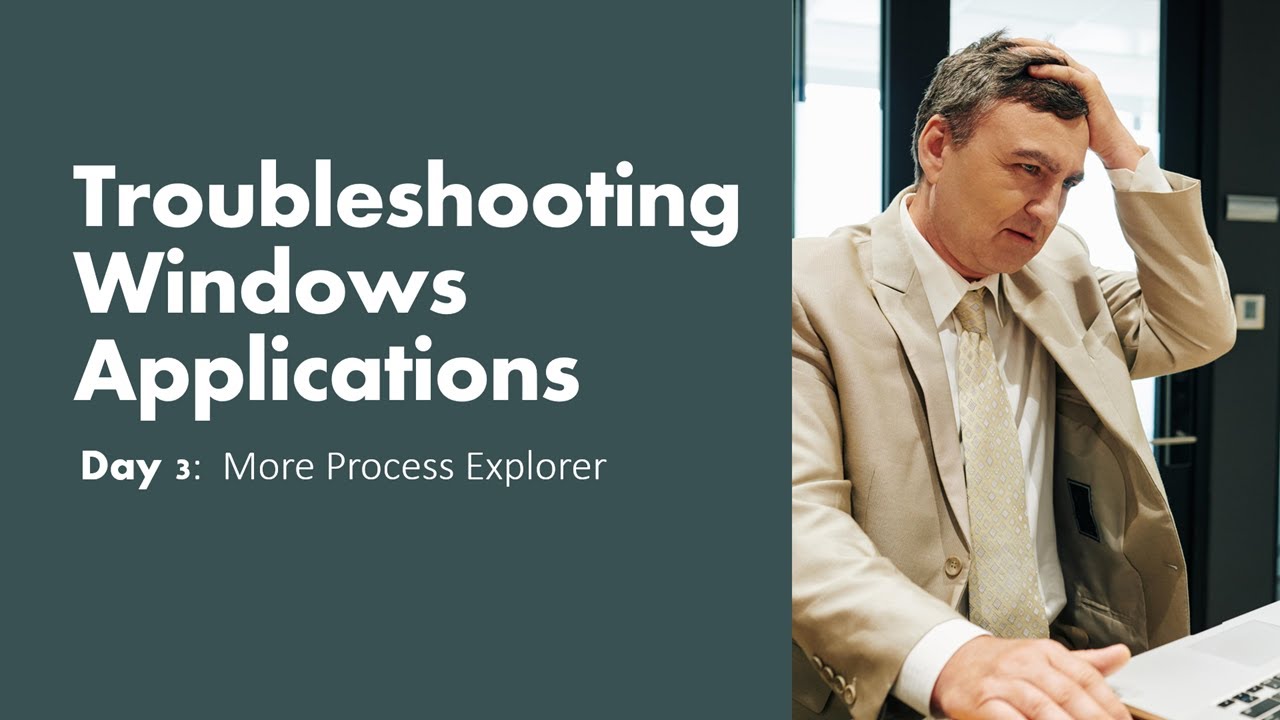 _TechSavvyTeam's tweet card. Windows Application Troubleshooting 101: Day 3 - Process States...