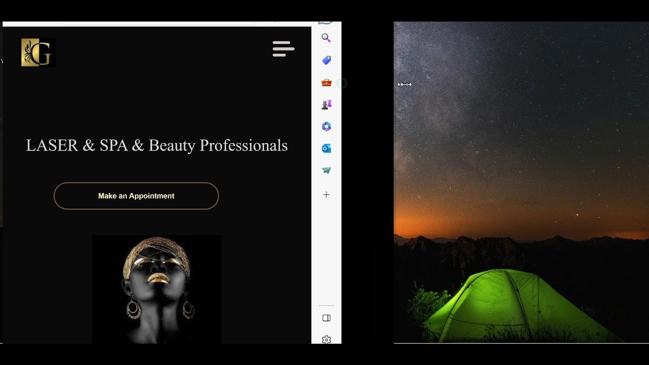 Mcoder2023's tweet card. ASMR Programming - Responsive Beauty Site html CSS - Burger menu-...