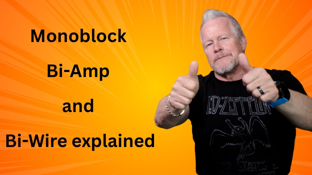 eddie_aho's tweet card. Monoblock and Bi-Amp and Bi-Wire explained #ClassDamplifier #ClassA...