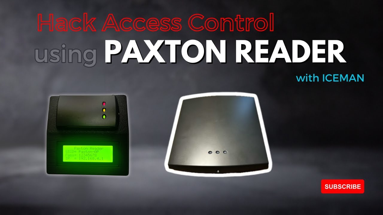 herrmann1001's tweet card. How to Hack Access Control with a Paxton Reader