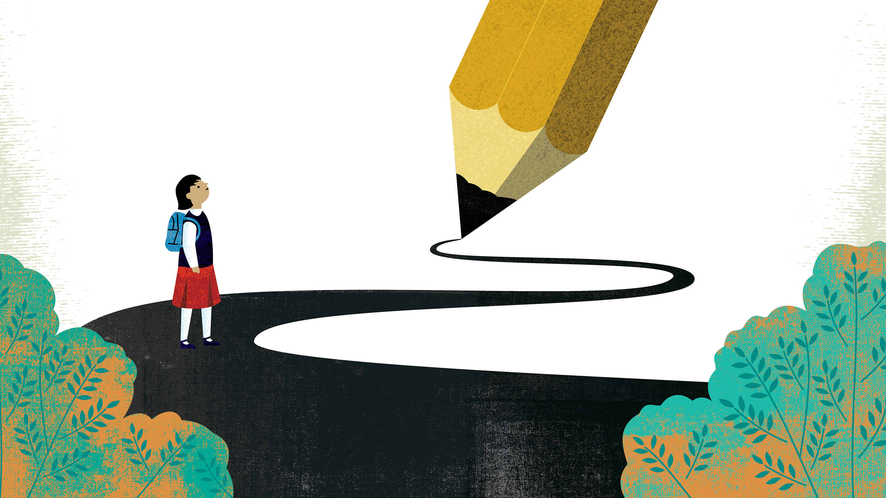 MindShiftKQED's tweet card. By connecting learning to the real world, students begin to see themselves as a catalyst for change within it.