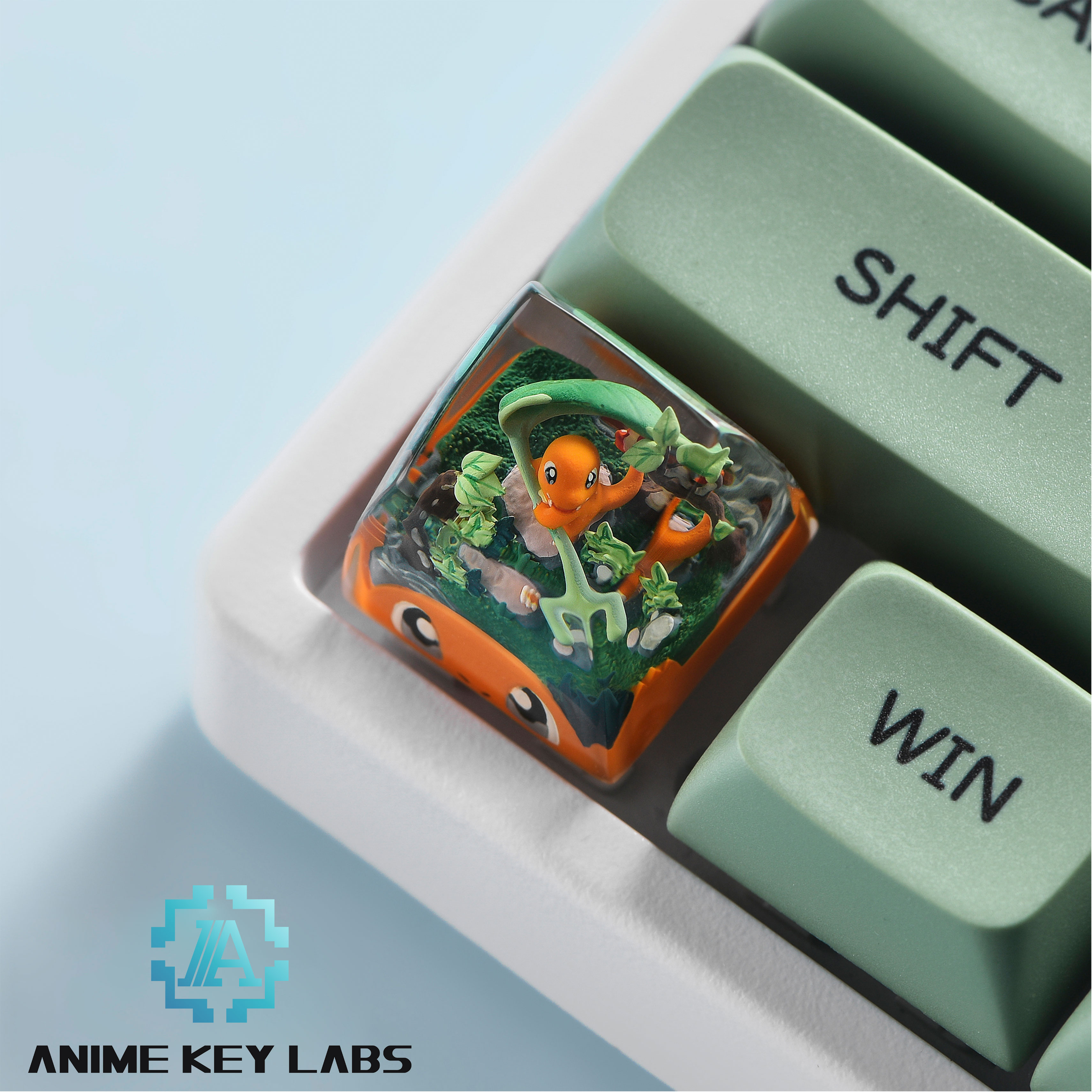 EEMancini's tweet card. Artisan Charmander Resin Keycap made with high-quality resin, this keycap features an intricately detailed Charmander design!...