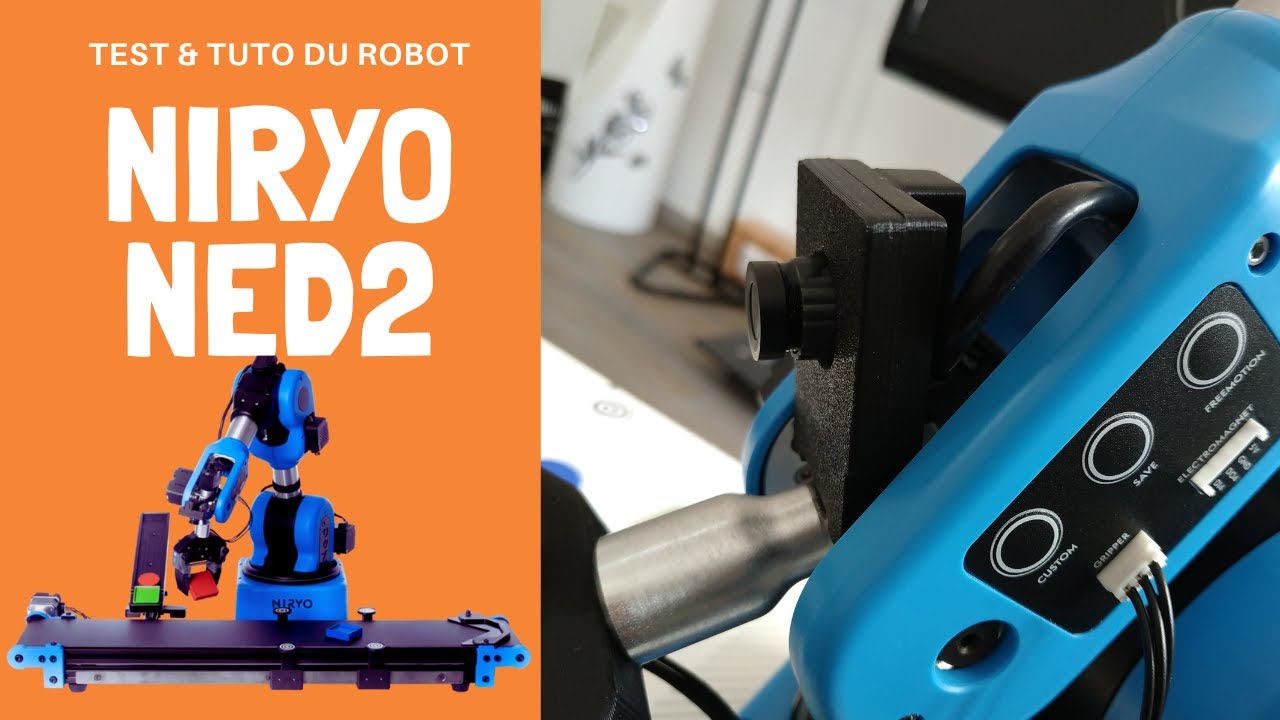 scr33tch's tweet card. TEST BRAS ROBOT NED2 (NIRYO) + TUTORIEL : Mise en place et programm...