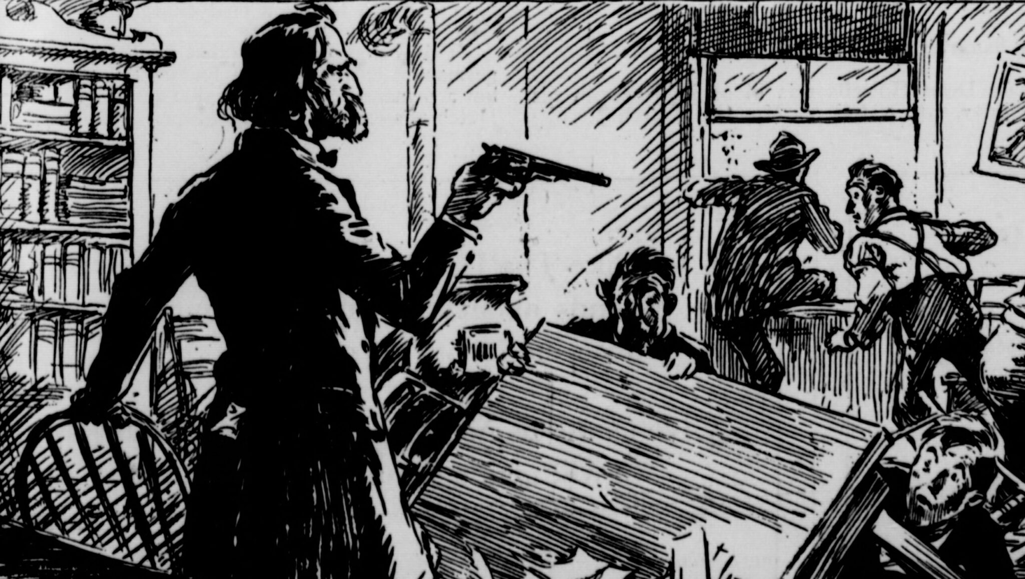 toddvogts's tweet card. When Boston Corbett came to Kansas years after the Civil War, his name would take on yet another meaning: madman.