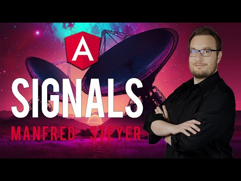 ngKalbarczyk's tweet card. Angular's Future with Signals with Manfred Steyer