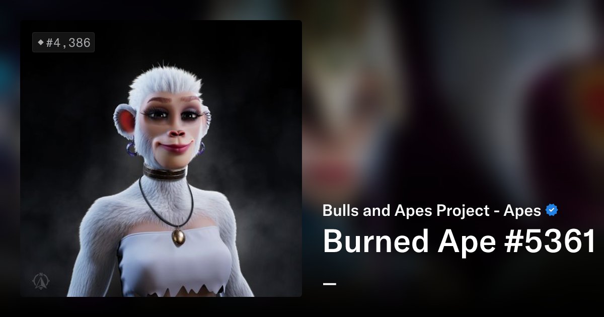 BAPSalesBot's tweet card. B.A.P. Apes give you control over your digital identity. You no longer have to win the mint lotto or hope someone paper hands your ideal NFT. Our Apes are dynamic. This means you can choose from...