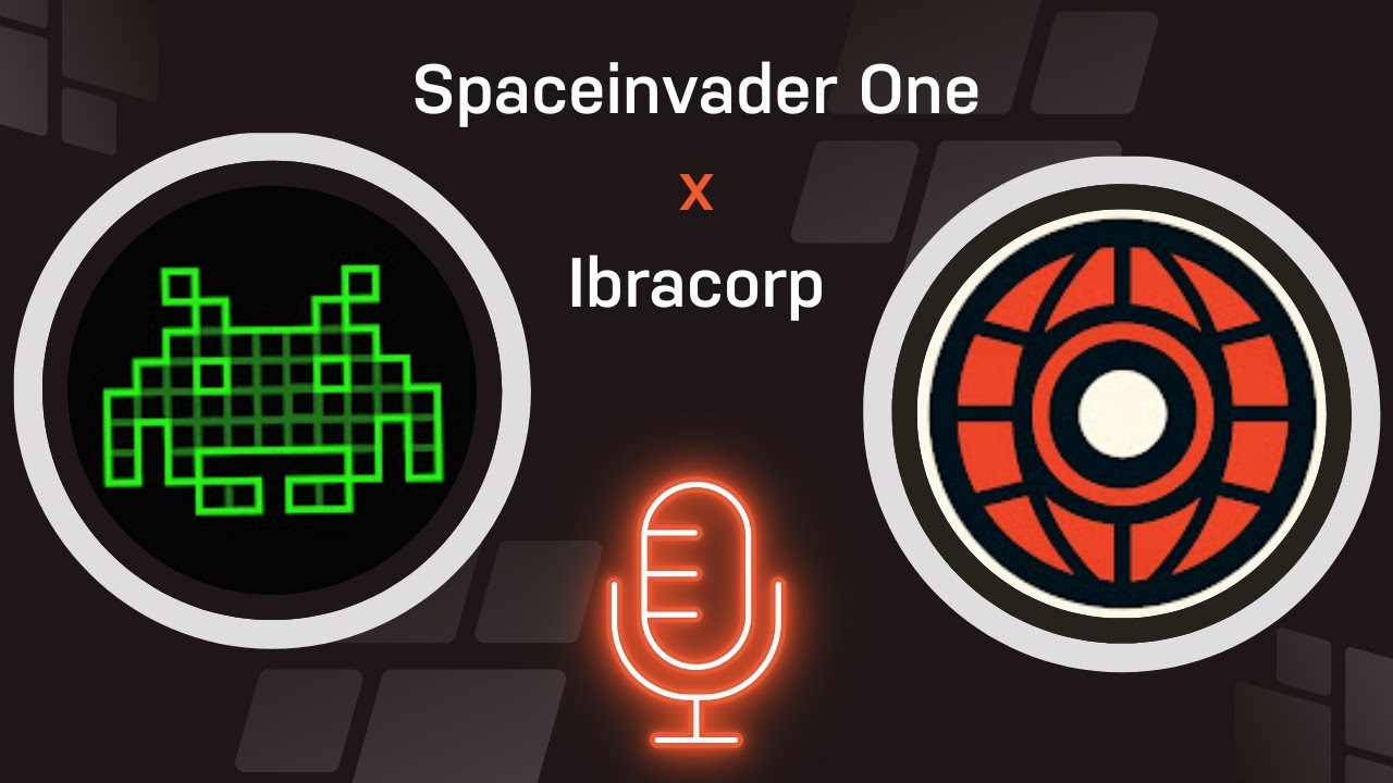 DarthKielbasa's tweet card. Ibracorp Meets Spaceinvader One: The Unraid OG Crossover