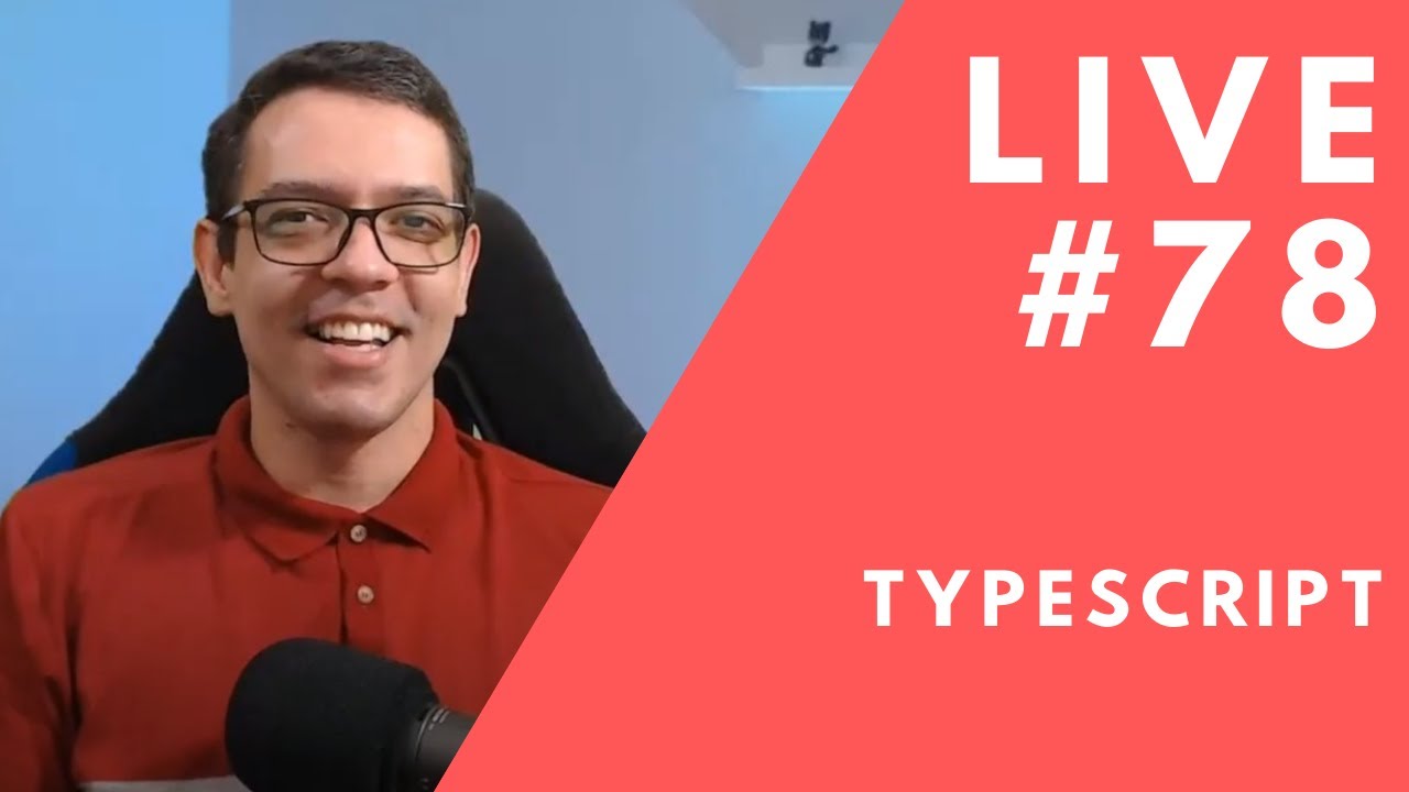 rodrigobranas's tweet card. TypeScript com Luiz Carlos // Live #78