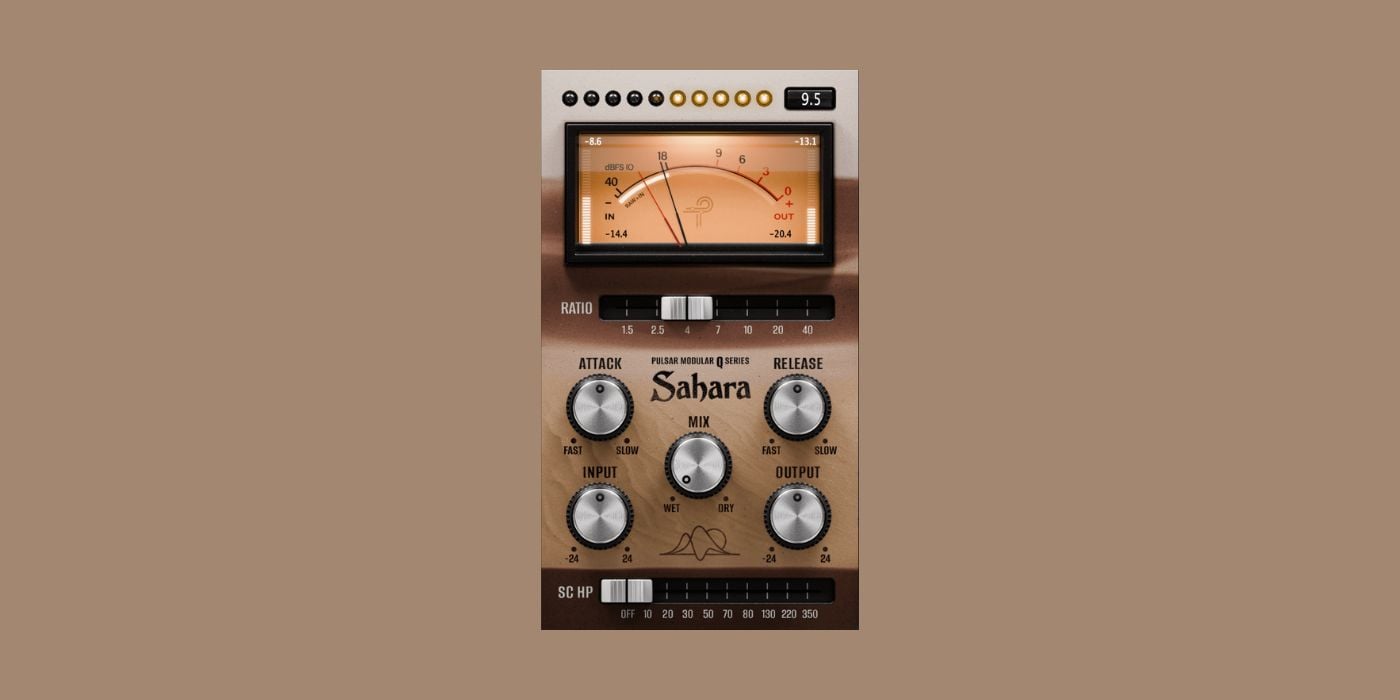 bpblog's tweet card. Q-Series Sahara Compressor ($49) is the latest entry in Pulsar Modular’s growing line of compressor plugins, arriving with a focus on speed, simplicity, and musical transparency. Sahara is an...
