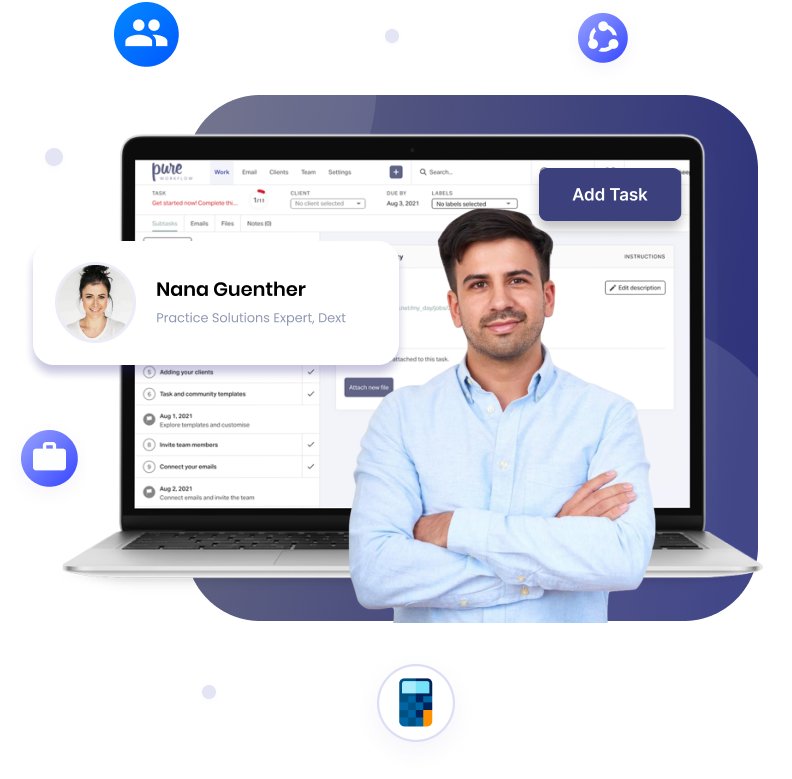 purebkglobal's tweet card. Pure Workflow was built for bookkeepers by bookkeepers. Find out how Pure Workflow can accelerate the success of your bookkeeping business.