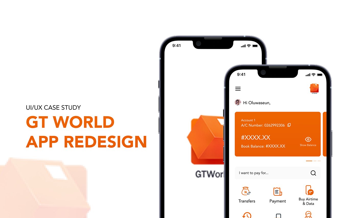 Sage__Tech's tweet card. GTWORLD APP REDESIGN