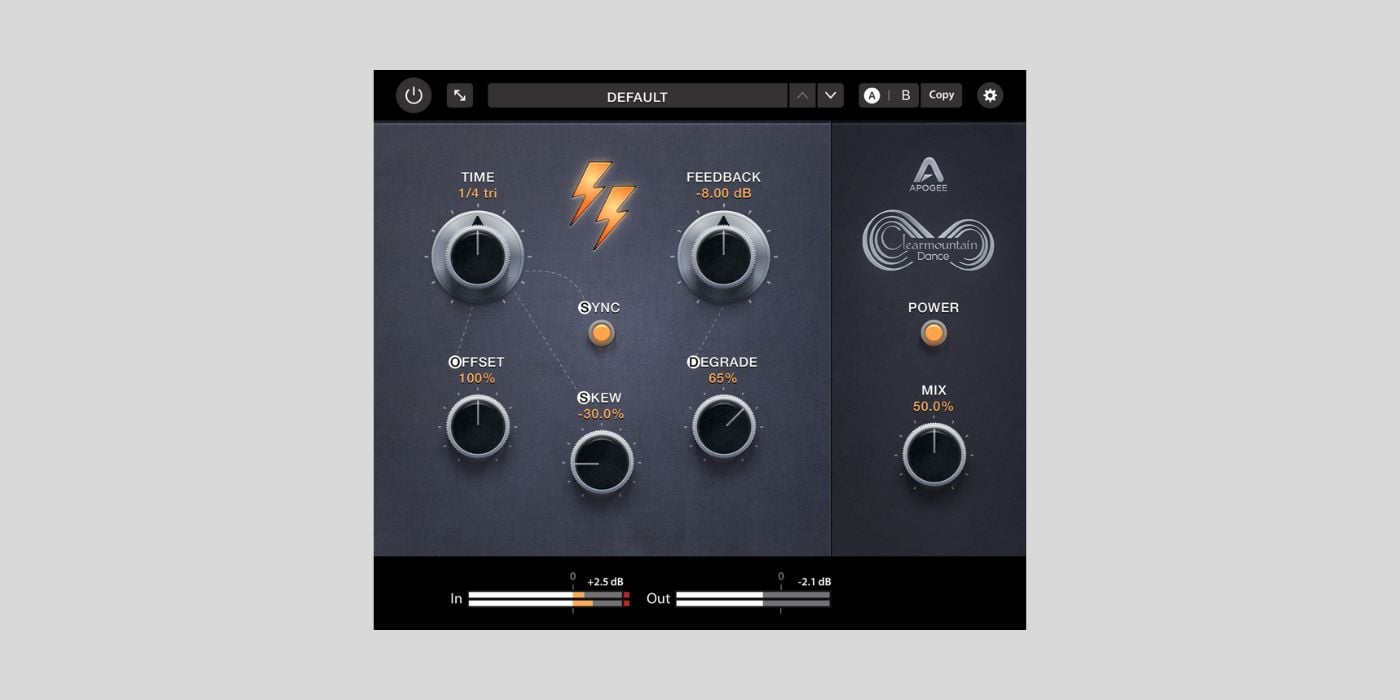 bpblog's tweet card. Apogee Electronics has released Clearmountain Dance, a $29 delay plugin for macOS and Windows that recreates the chaotic stereo delay Bob Clearmountain accidentally stumbled upon during the mixing of...