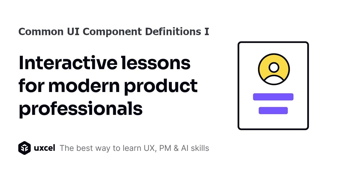 YeahEia's tweet card. Regardless of how unique a website’s design is, there are certain common UI components you're likely to find on it. The most common UI components you’ll enco...