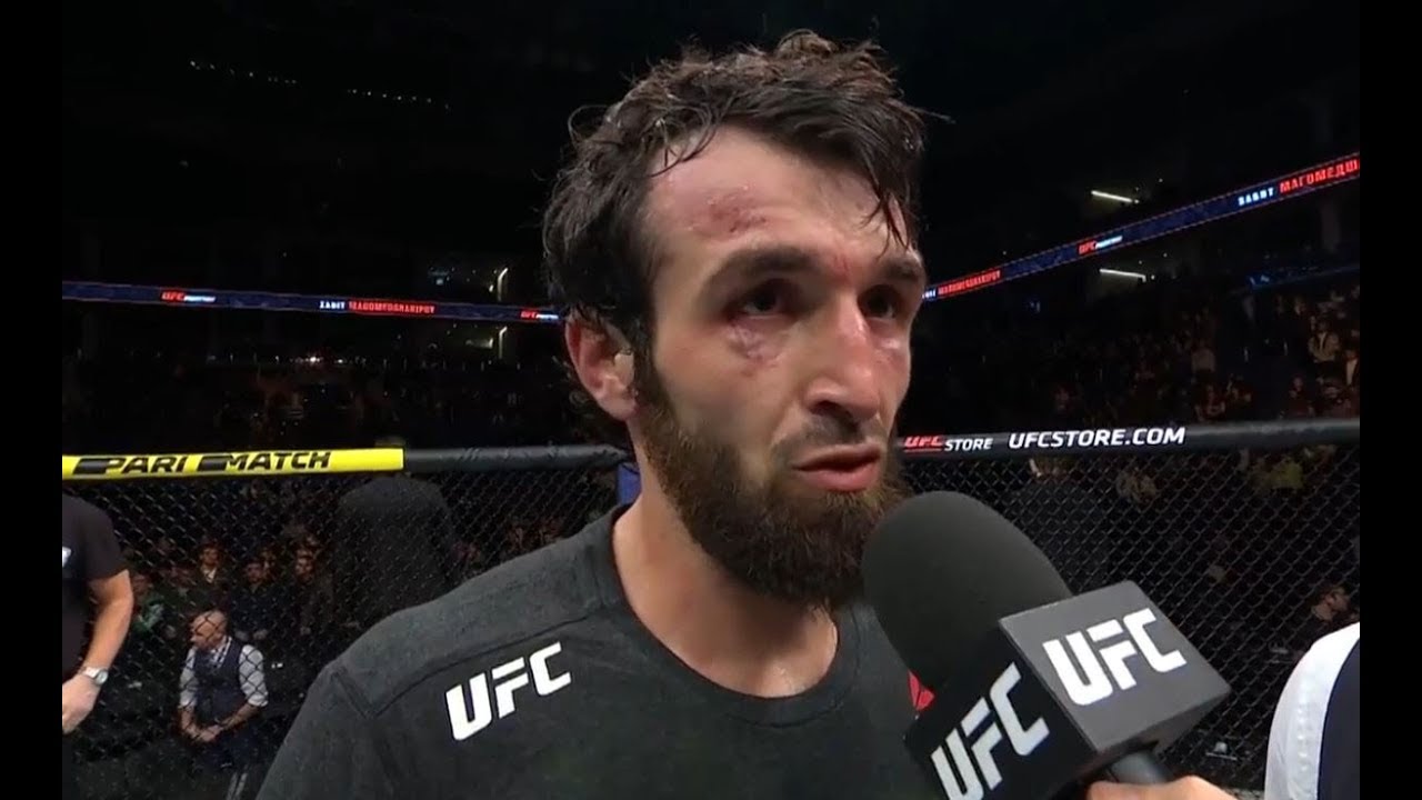 e_method's tweet card. UFC Moscow: Zabit Magomedsharipov Octagon Interview