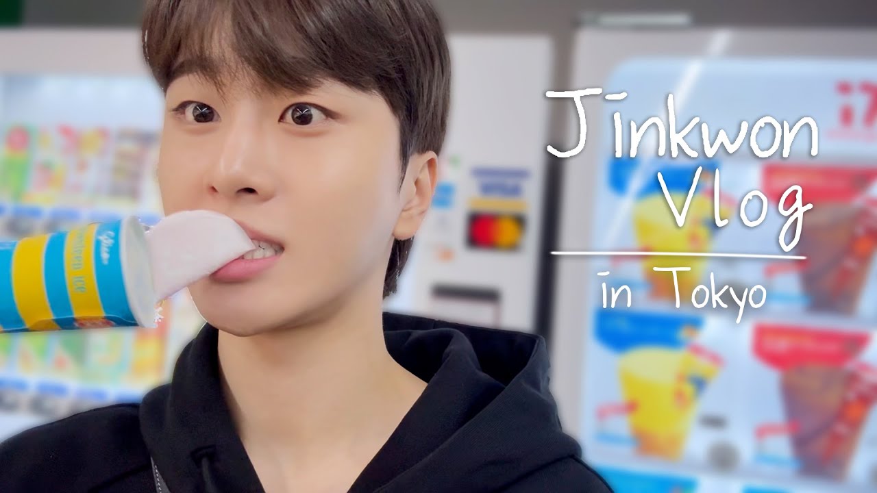 jflo_newkidd's tweet card. [VLOG] Jinkwon in Tokyo ✈ | 1박2일 강추🔥 진권이의 도쿄 여행 🧳 (Feat.디즈니 씨 체험기🎡)