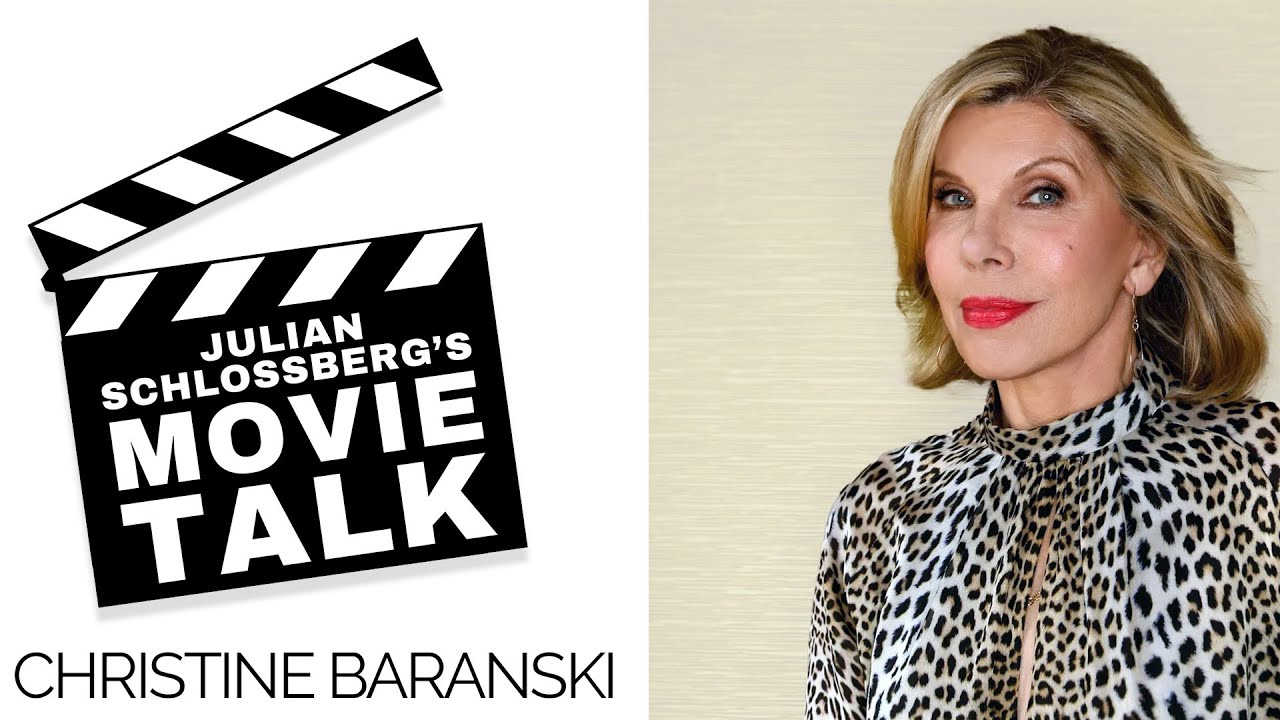 BaranskiSource's tweet card. Christine Baranski on Julian Schlossberg's Movie Talk: Stories of...