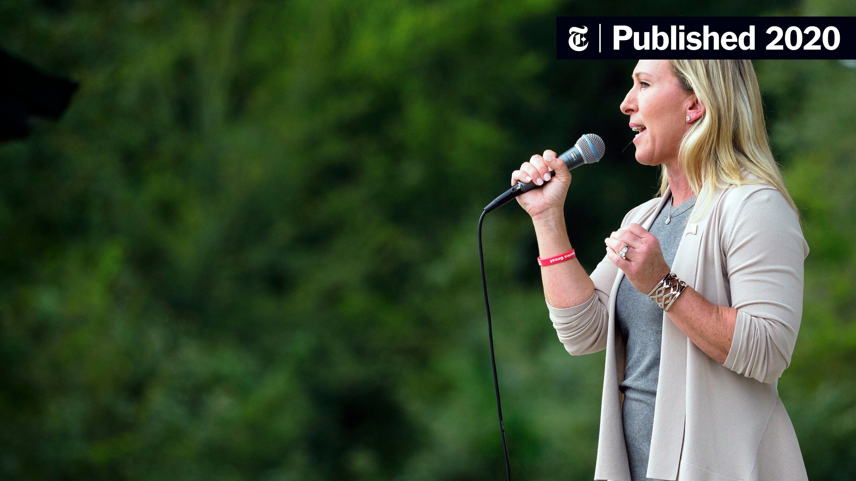 CouplesNotes's tweet card. A firm started by a group of Trump lawyers highlights the campaign’s connections to the false conspiracy theory and reinforces how deeply it has taken hold in the Republican Party.