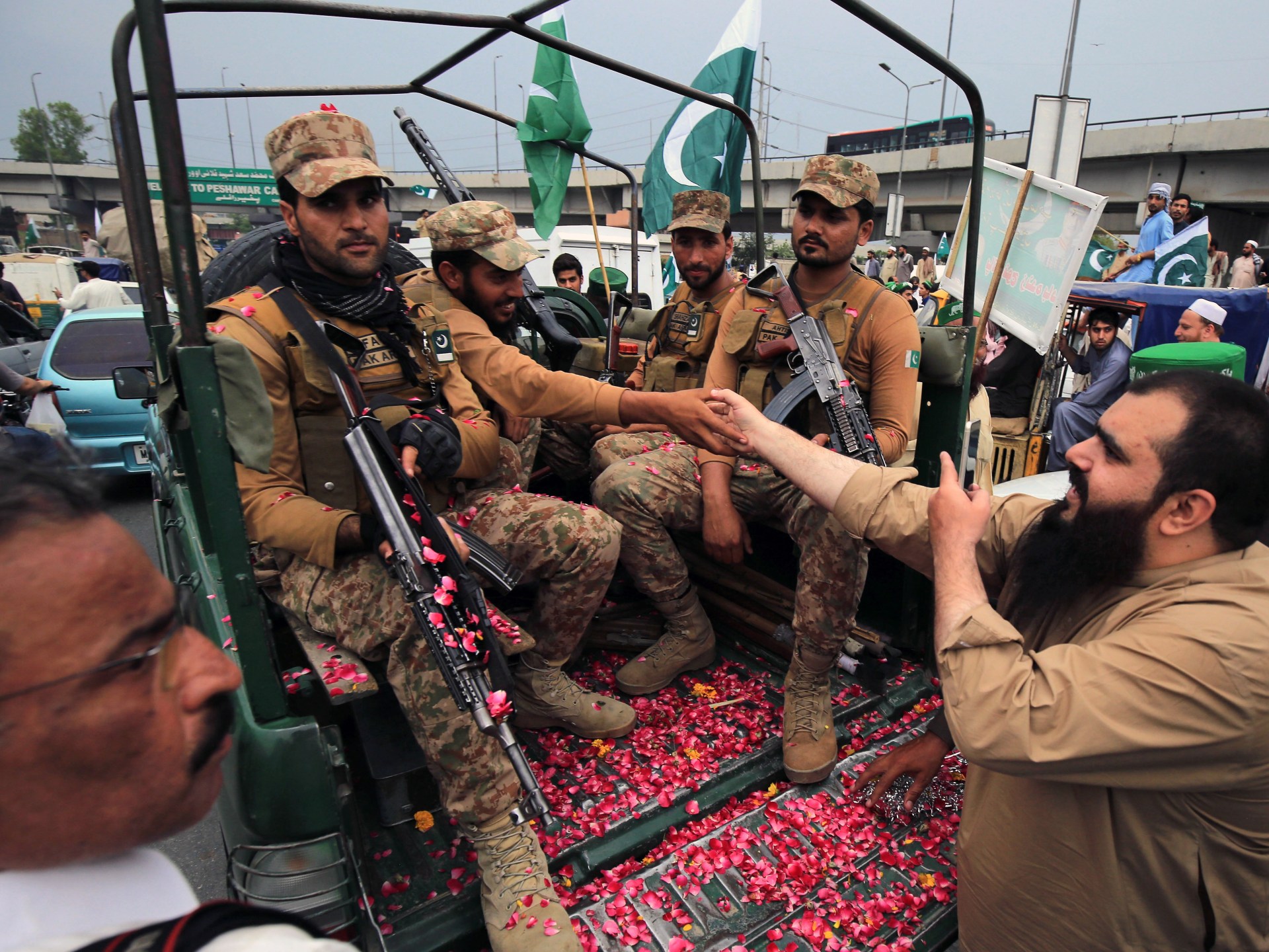 AJEnglish's tweet card. Pakistan's political leaders have come together previously to bargain for more space in the system. But it's difficult.