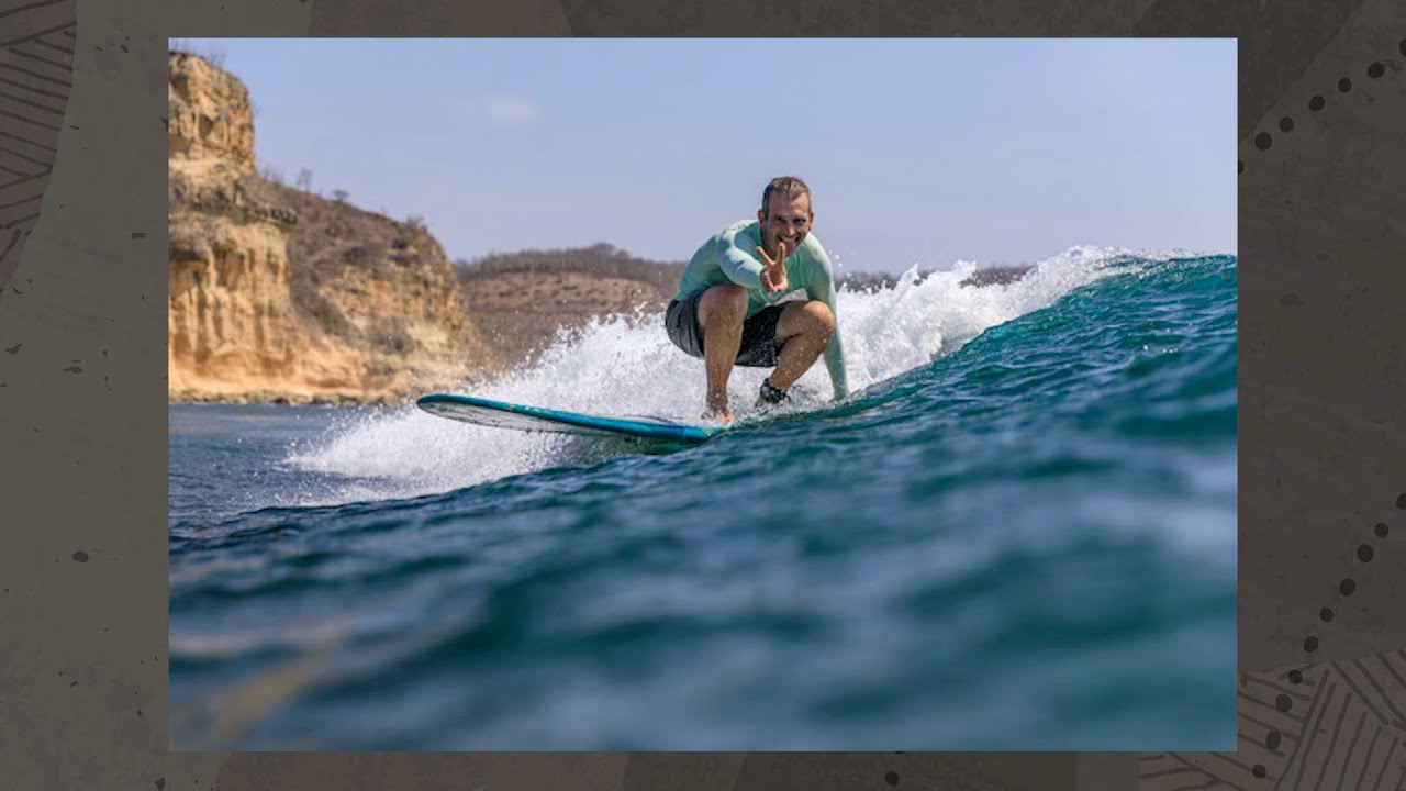 OracleImpact's tweet card. Life at Oracle: Kevin Parrington—Surfing for cleaner beaches