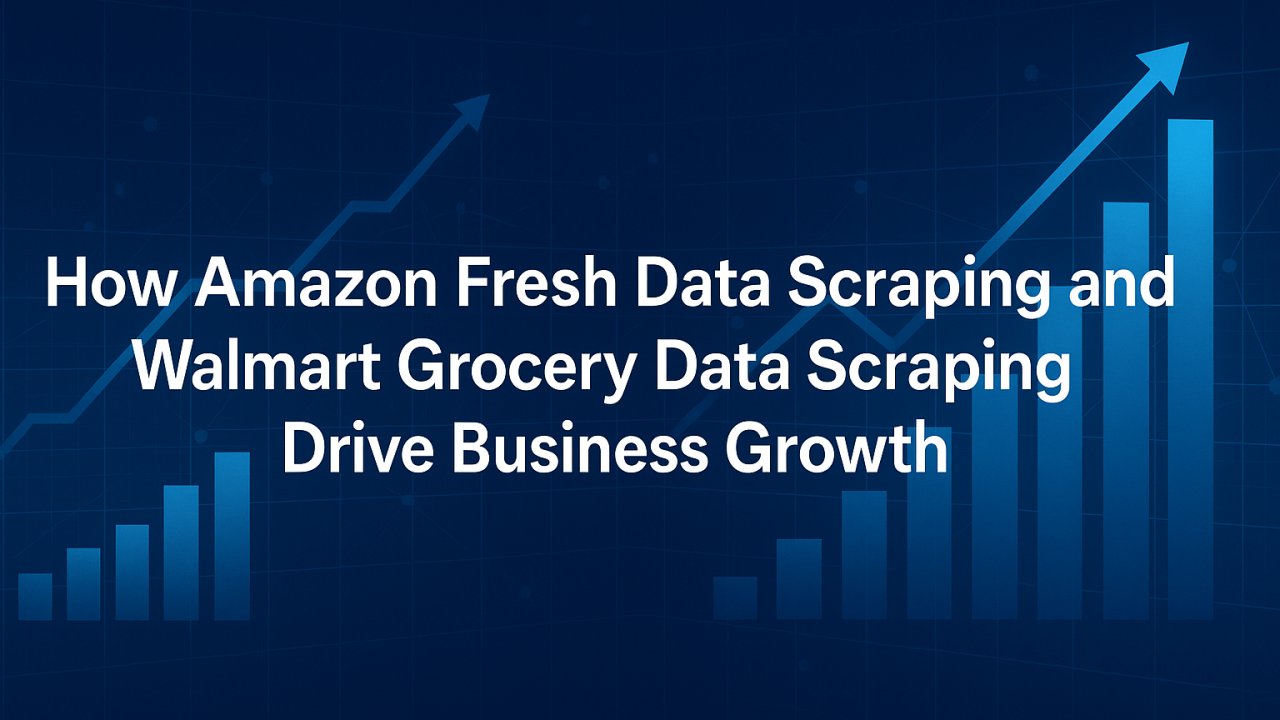 Webdatacrawler's tweet card. Learn how Amazon Fresh data scraping and Walmart grocery data scraping can drive growth, optimize strategies, and provide actionable business insights.
