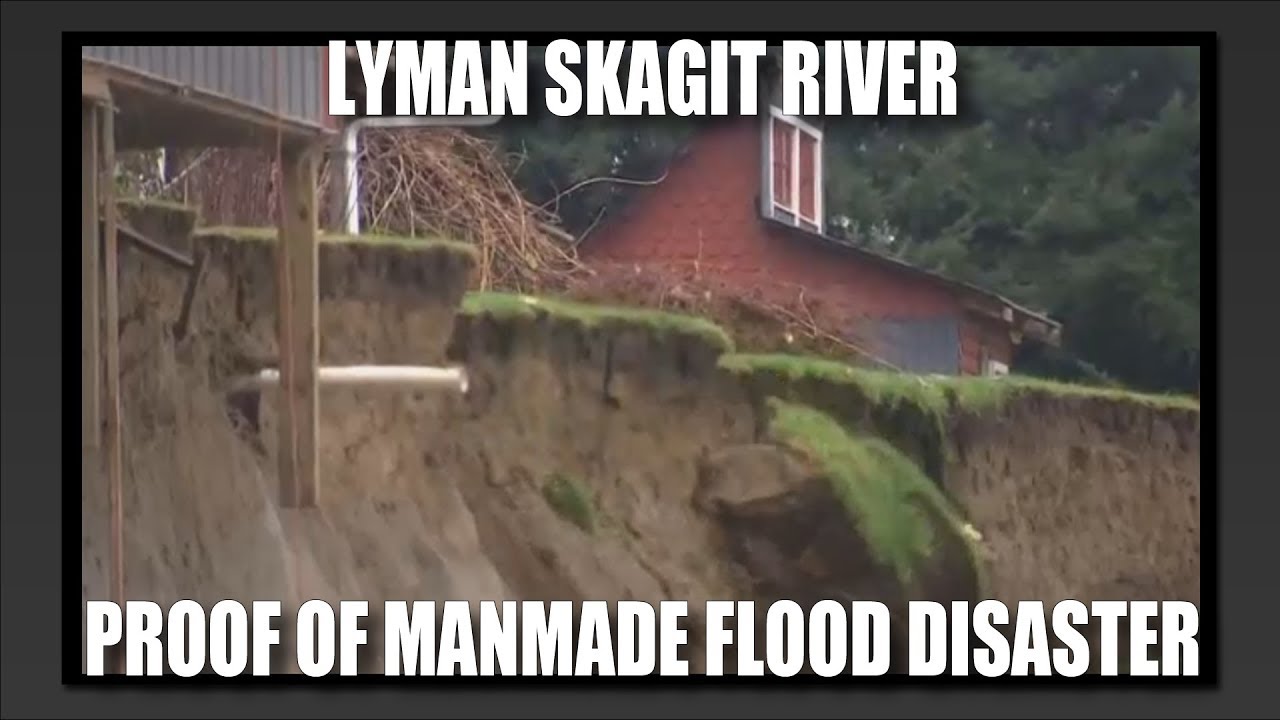 LOlivierFichant's tweet card. Lyman Skagit River: Manmade Flood Disaster