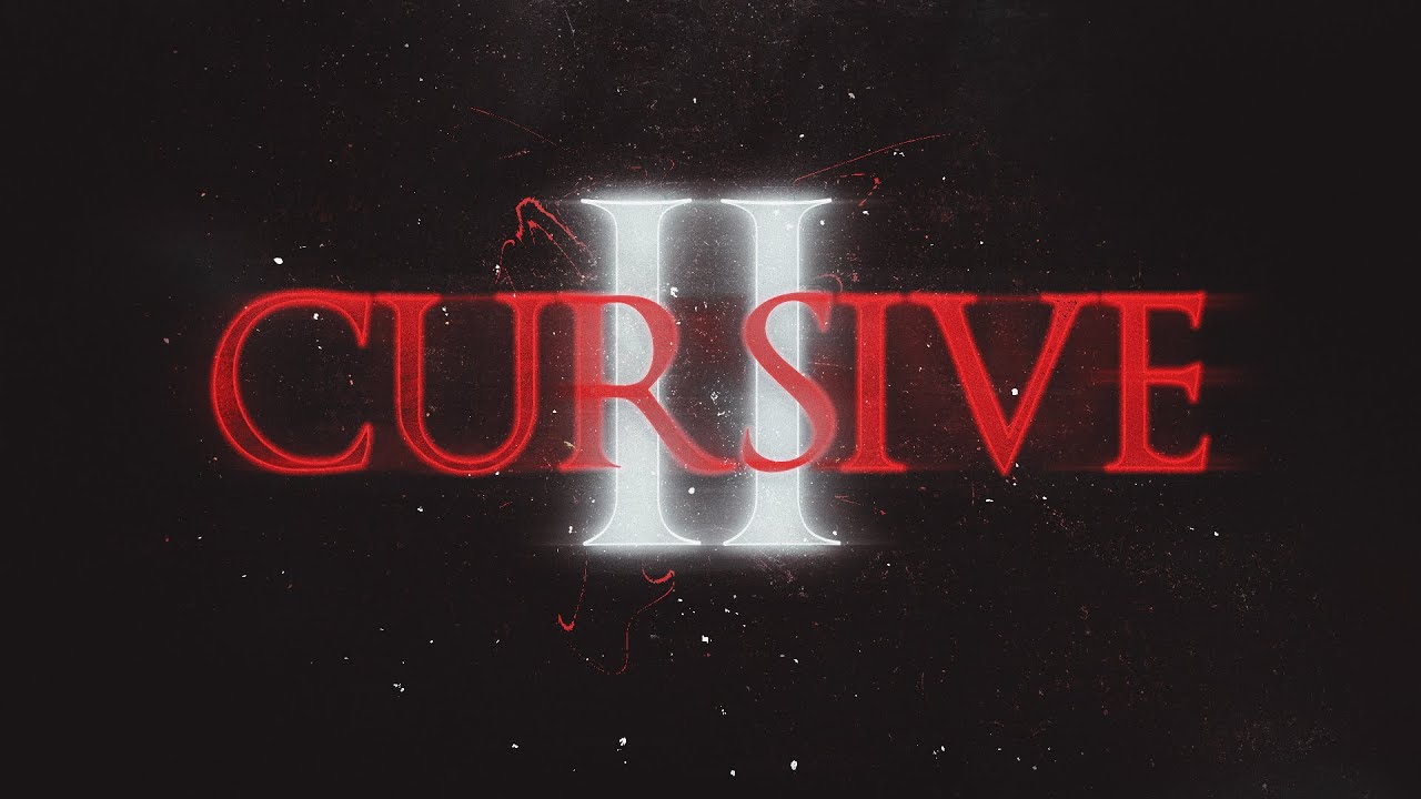 kinggmvm's tweet card. CURSIVE 2