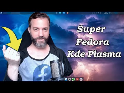 RikerLinux's tweet card. Fedora Kinoite deixando outros SISTEMAS no chinelo! Até Contêiner...