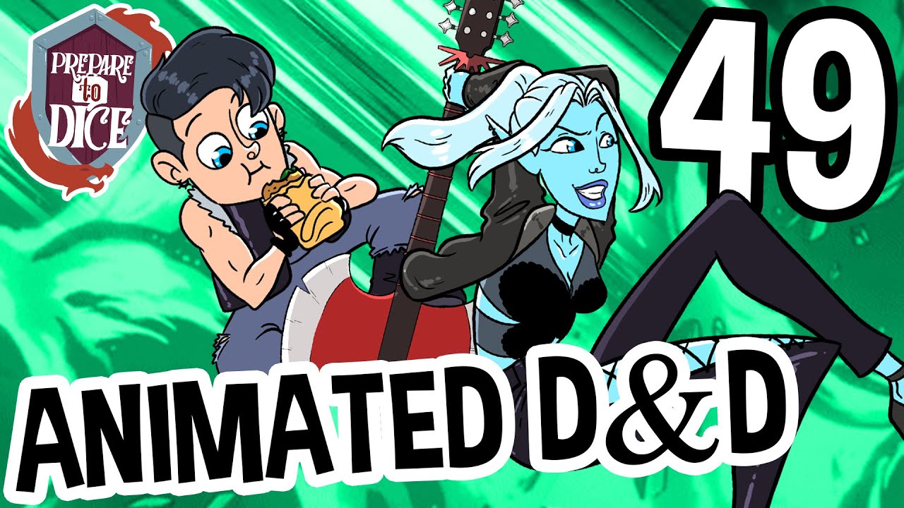 RagsAnimations's tweet card. STAGE FIGHT | Prepare to Dice Campaign 2 Session 49 | Animated...