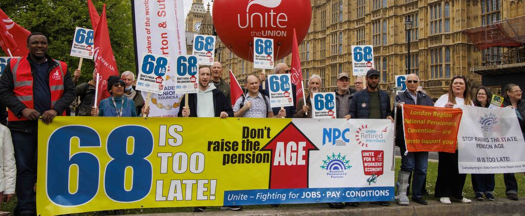 markapachey's tweet card. The government recently indicated it may raise the state pension age for millions of workers aged 44 to 52. Fearing massive defeat in the next general election, the government announced on...