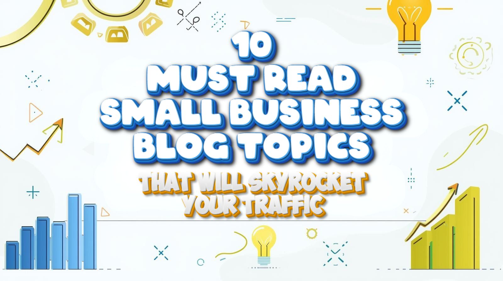 bloggers_blog1's tweet card. With these ten inspiring small business blog topics, your content strategy is set to soar! These ideas are not just about attracting traffic; they’re about